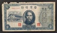 民國35年 舊台幣1元 中央廠 70成新(四)