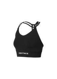 [XEXYMIX Black Label] Double Halterneck Bra-Top
