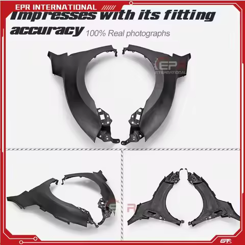 For Honda FK8 Type R OEM Glass Fiber Front Fender Trim FK8 FRP Wheel Arch Kit Tuning For FK8 Civic T