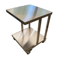 KIZZY Stainless Steel Wheeler Table for water filter stand Coway Cockoo Water Dispenser Meja