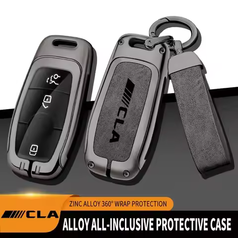 Zinc Alloy Car Key Holder For Mercedes Benz CLA200 CLA260 CLA220 CLA Remote Protective Case Car Key 