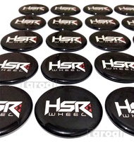 1 BUAH HSR Wheel Stiker Dop VELG