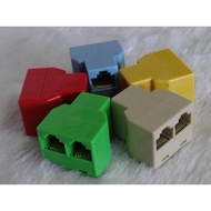 [YO-HONG] [Tax Included] 8P8C RJ45 Network 1 Point 2~1 To 2 Adapter RJ45 Splitter Tee Cable