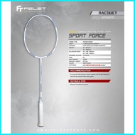 FELET Sport Force White Series Badminton Racket , 4U MAX TENSION 40LBS