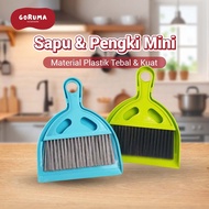GORUMA - Broom and Dustpan Set Mini Broom and Dustpan Set Mini Dustpan Set