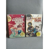 KOMIK PRELOVED: KOMIK IKHTIAR HIDUP DI KAWASAN GUNUNG BERAPI & IKHTIAR HIDUP DI GUA BY GEMPAK STARZ