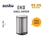 EKO Dustbin | SHELL | EK9218 | Multiple Size | Step Pedal Dustbin | Kitchen Dustbin | Indoor Bin
