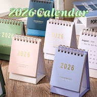<English> MINI Pocket Calendar Year 2026 Solid Color Small Kalendar Door Gift Cenderahati Majlis Kah