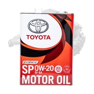 TOYOTAน้ำมันเครื่องโตโยต้า SP 0W20 4L น้ำมันเครื่องสังเคราะห์แท้ 100% (แท้ จัดส่งด่วน)