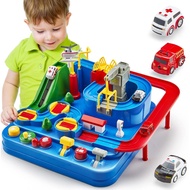 Suitable for 3-5 Years Old Boys, Large Track, 3 Years Old Boys Gifts, Car Toys Rescue Set Suitable f