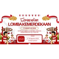 August 17th banner - banner - independence banner - custom banner - ticket banner - competition bann