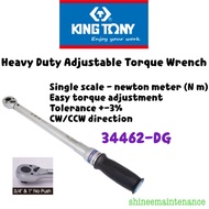 King Tony Heavy Duty Adjustable Torque Wrench (Newton meter) 34462-DG