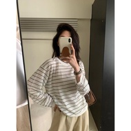 ** Hers 2 Colors Striped Sweater 10082