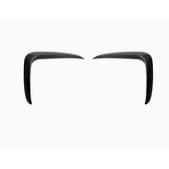 For 19-21 BMW X3 F97 SUV Carbon Fiber Style Front Bumper Wind Knife Cover Trim