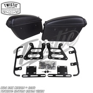TERLARIS SIDE BOX MERION SADDLE SIDE BAG SADDLEBAG PANNIER BRACKET TAS SAMPING TOURING EDITION MOTOR