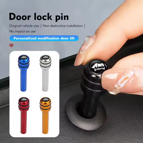Car Security Door Lock Pin Rod Knob Universal Latch Pins For Suzuki Jimny jb23 jb64 jb43 jb74 jb53 j