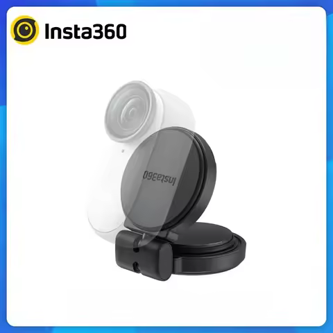 Insta360 GO 3 / GO 3S Magnetic + Nano Adhesive Mount | Flexible 360° Ball Joint | Compact Camera Hol