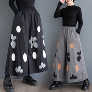 Oladivi Plus Size Wid Leg Pants Fashion Women Casual Loose Bottoms Oversized Big Trousers 8220 D004