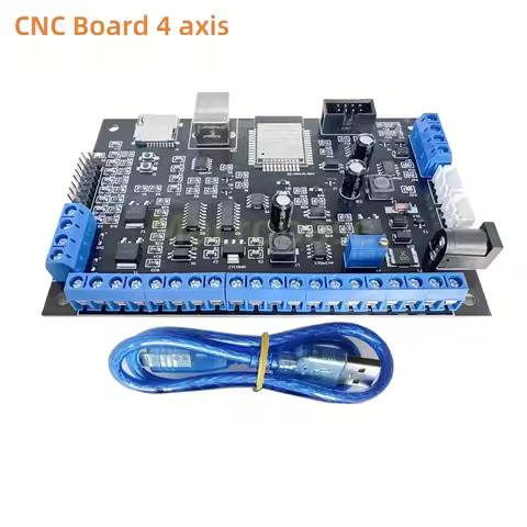 4 axis GRBL controller 32bit esp32 cnc shield control board upgrade plate for laser engraving millin