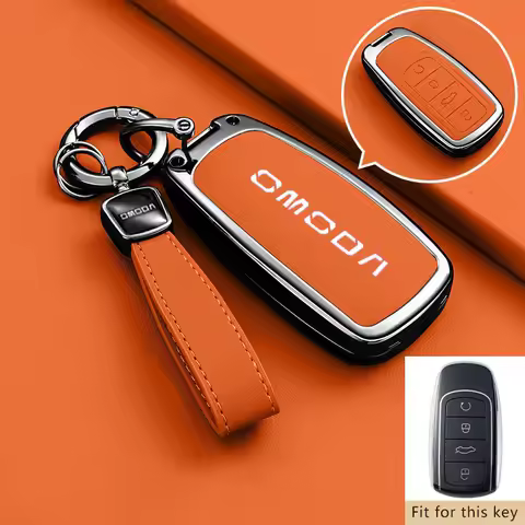 Zinc Alloy Key Case Fob for Chery Omoda C5 5 9 Phev Premium 2025 2026 Car Accessories Remote Cover H