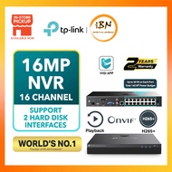 TP-Link 16MP VIGI CCTV 16 Channel PoE NVR NVR2016H-16MP ( 16 Channel PoE Network CCTV Video Recorder