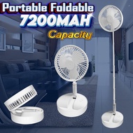 7200mAh Portable Fan Household Desktop Fan / USB Warm Light