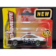 Majorette Porsche 996 Japn Police Metal Car