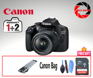 Canon EOS 1500D EF-S 18-55mm IS II Kit + Sandisk 32GB + Canon DSLR Bag + Cleaning Kit (Canon Malaysia Warranty)