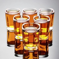 Acrylic beer cup holder bar ktv club 6 hole 12 hole square cup 65ml cup one cup holder commercial wi