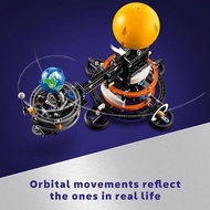 Lego Technic 42179 Planet Erde Und Mond Im Orbit Bauset, Weltraum GEBURTSTAGSCHENK Fr 10-Jhrige