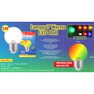 GAXINDO 1 WATT RGB LIGHT BULB 1 WATT MINI RGB LIGHT BULB/