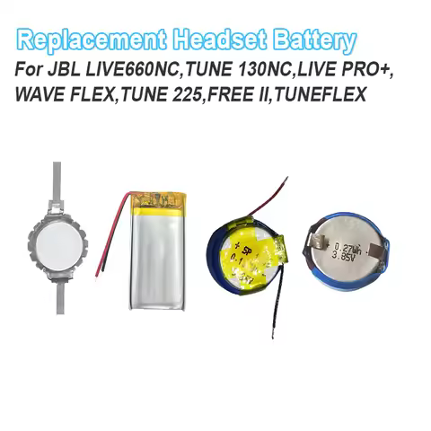 For JBL LIVE660NC,TUNE 130NC,LIVE PRO+,WAVE FLEX,TUNE 225,FREE II,TUNEFLEX Wireless Headset Accessor