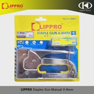 Gun Tacker Staples / Stapler Tembak Lippro 4-8MM