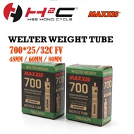 MAXXIS WELTER WEIGHT 700*25/32c Inner Tube 48/60/80mm French Valve