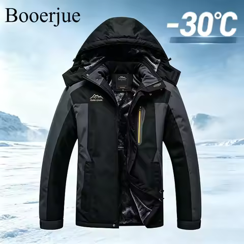 Warmth Outdoor Winter Men's Plus Size 9XL Skiing Climbing Jacket Hot Sale Wish Fleece Lined Windproo