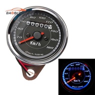 [Baoblaze] Motorcycle Display Multifunction Display 0km / H LED Display Tachometer B