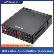 6-Bay 2.5Inch  SSD HDD Enclosure Mobile Rack/Enclosure Hard Disk Enclosure Rack Data Storage for 5.2