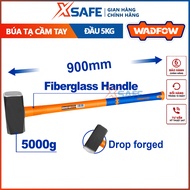 Búa tạ 5kg 900mm WADFOW WHM2350 trọng lượng đầu búa 5kg chất liệu thép carbon 45 # đầu búa được rèn