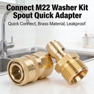 Adapter Spout High Washer Quick Kit Connect M22