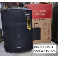 Polytron Speaker Aktif 15 Inch PASPRO 15F3 Bluetooth Indoor Outdoor