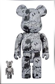 keith haring Mickey Mouse bearbrick 400%100%