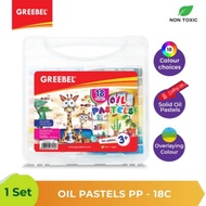 GREEBEL OIL PASTEL 18 COLORS