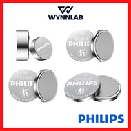 Philips Lithium Battery 100% ORIGINAL Button Coin Cell Battery CR2016 CR2025 CR2032  Remote Control 