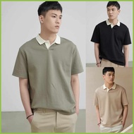 HUILISHI]wL*Korean?e~style?ip~high?my~quality?pH~?TR~men's?bL~short?Vm~sleeve polo shirt