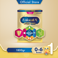 Enfamil A+ 1 Susu Formula Bayi 0-6 bulan Plain 1800g