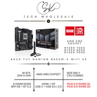 [SK TECH] ASUS TUF GAMING B850M-E WIFI 6E PCIE 5.0 AMD AM5 M-ATX MOTHERBOARD + AMD AM5 CPU COMBO DDR