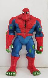 《阿寶模型》ToyBiz Marvel漫威漫畫英 浩克蜘蛛俠 綠巨人 可動公仔人偶模型