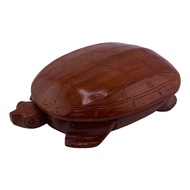 【二手】硯台，書法工具，龜形圖案，木製硯台，中國段硯台，中國藝術品，古董，舊物，傳統工藝品，古董，舊工具，小物件，ブラウン硯台