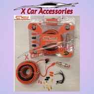 AD Audible Dynamics ADWK-8GA . 8GA Gauge 2 Channel Car Audio Amplifier Wiring Kit