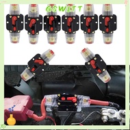 GSWLTT DC Resettable Circuit Breaker, 150A 125A 100A 80A Resettable Insurance Self Recovery Circuit 